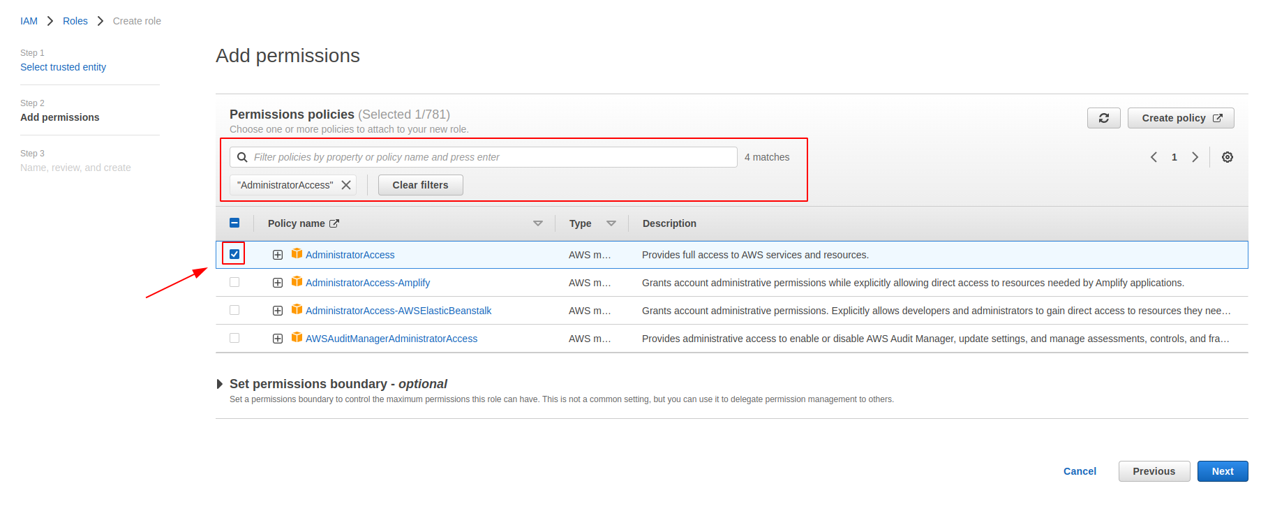 iam role permissions